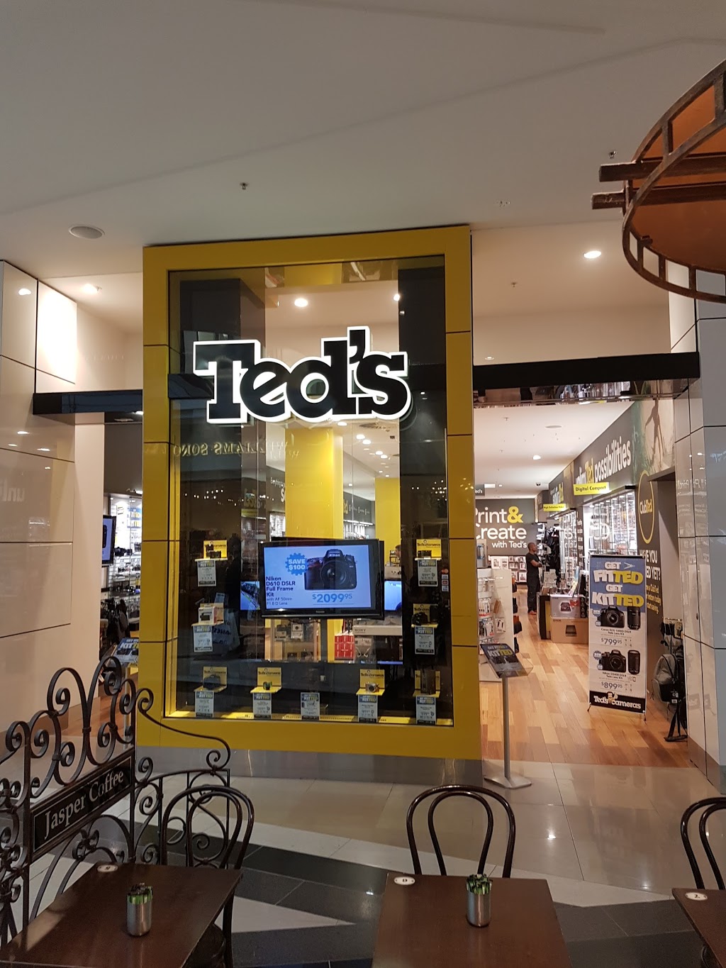 Teds Cameras Chadstone | electronics store | 1341 Dandenong Rd, Chadstone VIC 3148, Australia | 0395687800 OR +61 3 9568 7800