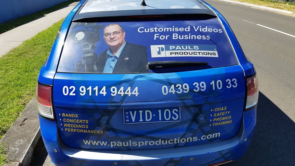 Pauls Productions | unit 5/13/15 Wallumatta Rd, Caringbah NSW 2229, Australia | Phone: 0439 391 033