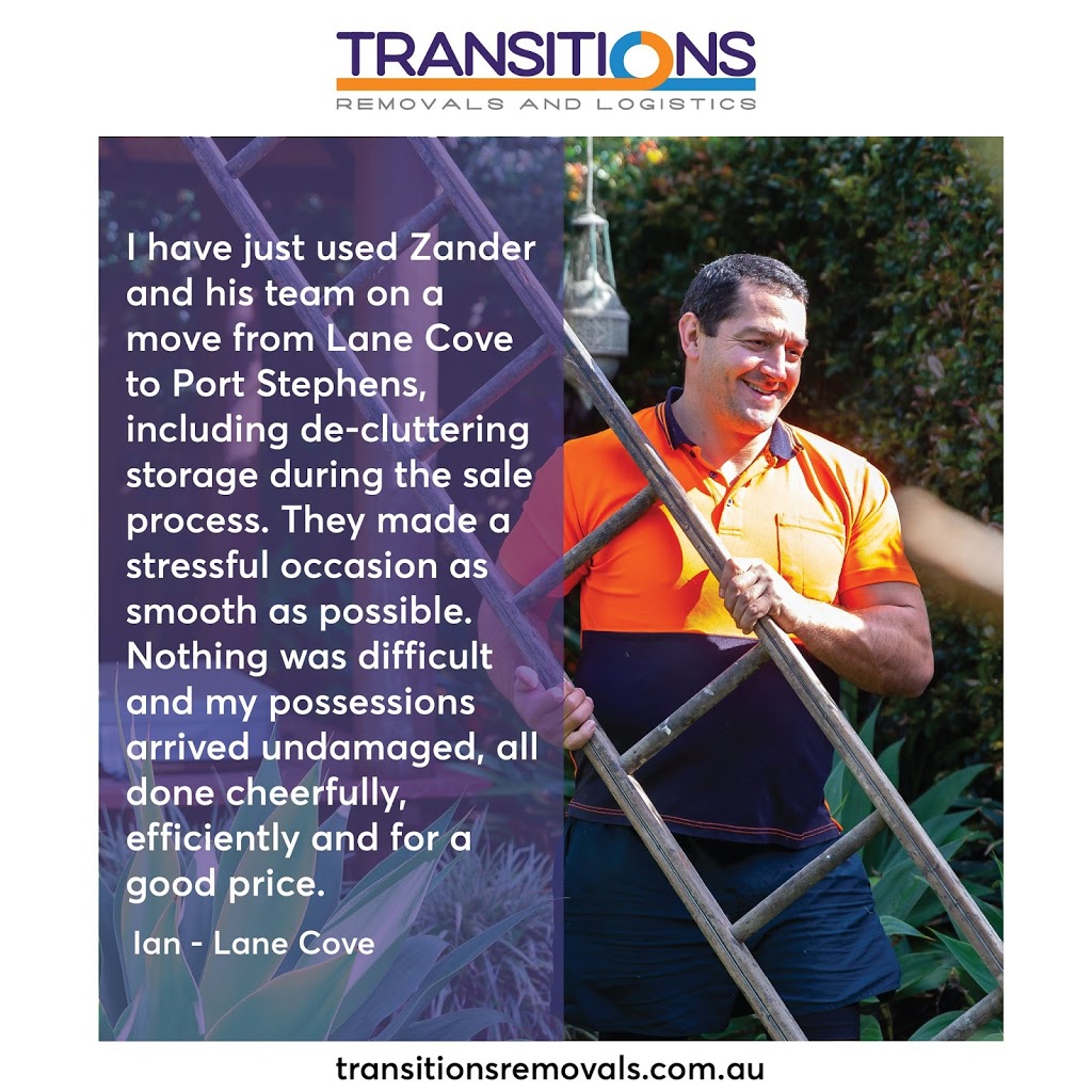 Transitions Removals & Logistics | moving company | 8 Ralston Dr, Orange NSW 2800, Australia | 0435421571 OR +61 435 421 571