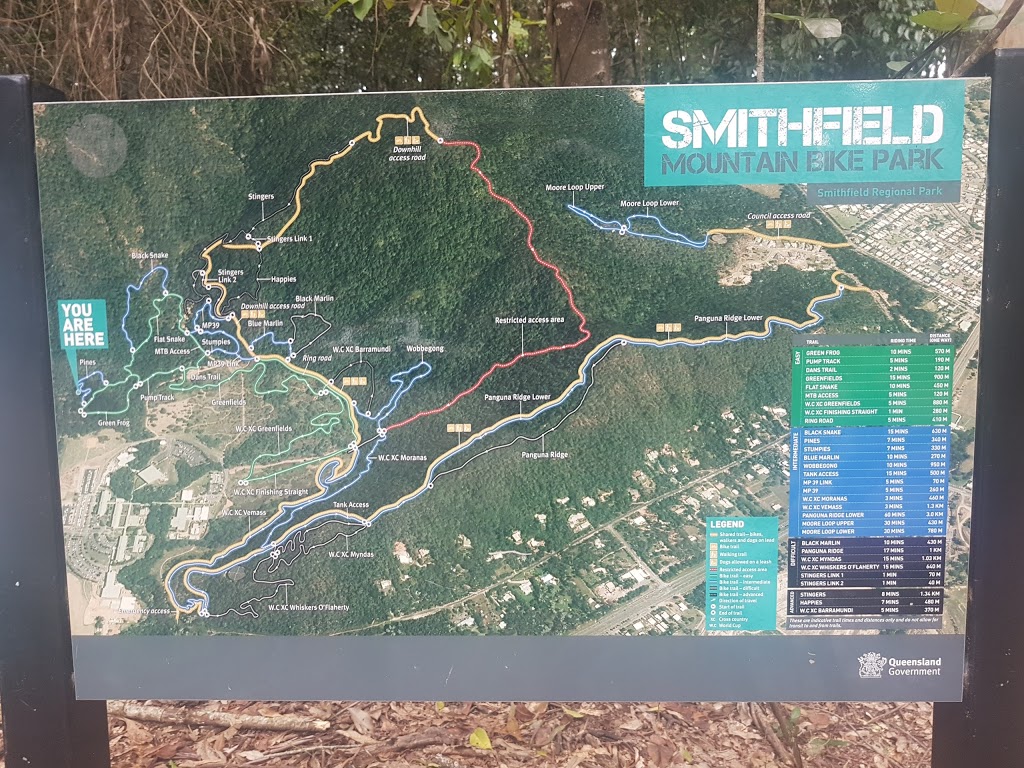 Smithfield Mountain Bike Park | park | McGregor Rd, Smithfield QLD 4878, Australia