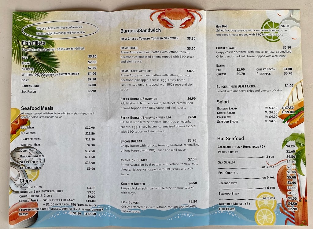 Parfrey Place Seafood | restaurant | 196 Parfrey Rd, Rochedale South QLD 4123, Australia | 0738410655 OR +61 7 3841 0655