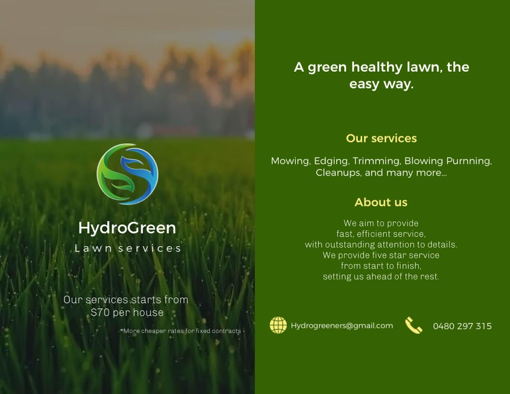 HydroGreen Lawn Services | 63 View St, Glenroy VIC 3046, Australia | Phone: 0480 297 315