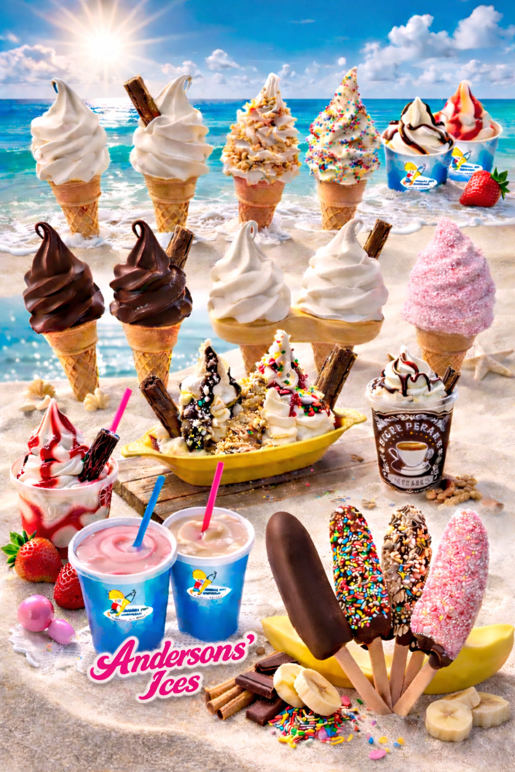 Andersons’ Ices - Ice Cream Van | Lexington Dr, Worongary QLD 4213, Australia | Phone: 0421 780 406