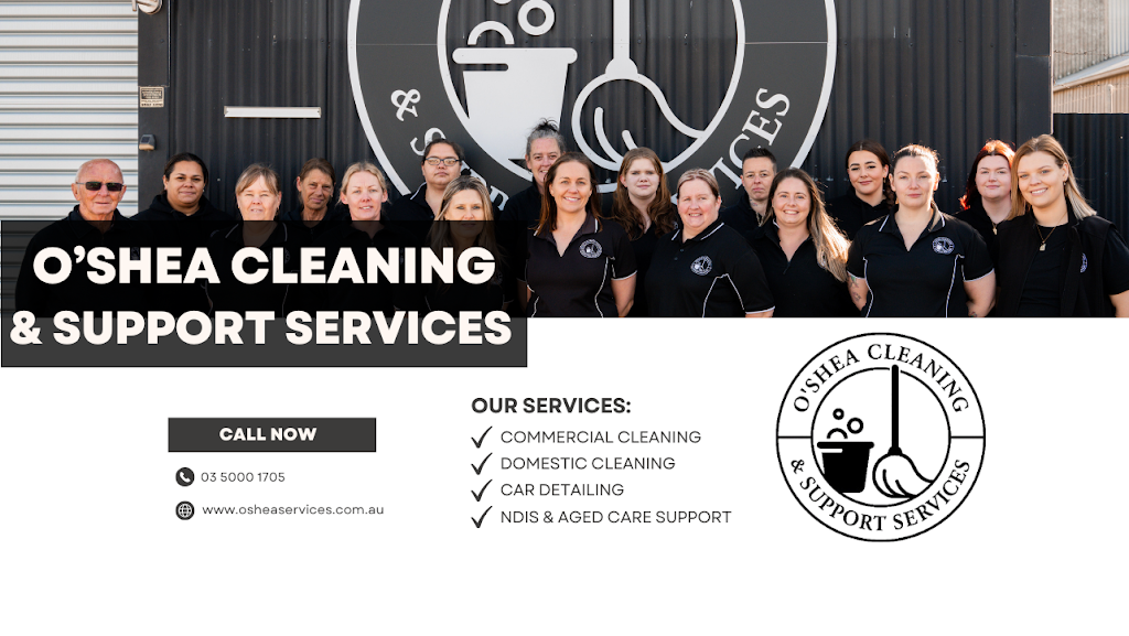 OShea Cleaning & Support Services | 2A George St, Swan Hill VIC 3585, Australia | Phone: (03) 5000 1705