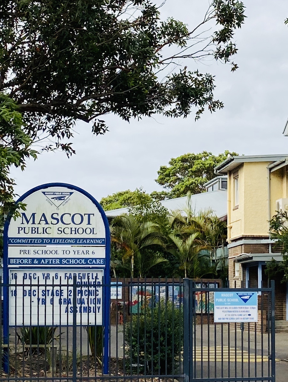 Mascot Public School | school | 207 King St, Mascot NSW 2020, Australia | 0296674301 OR +61 2 9667 4301
