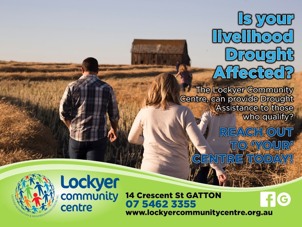 Lockyer Community Centre |  | 14 Crescent St, Gatton QLD 4343, Australia | 0754623355 OR +61 7 5462 3355