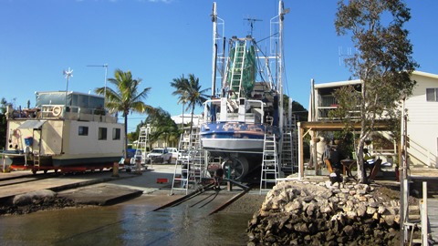 TinCanBay Slipways | 2 Emperor St, Tin Can Bay QLD 4580, Australia | Phone: (07) 5486 4242