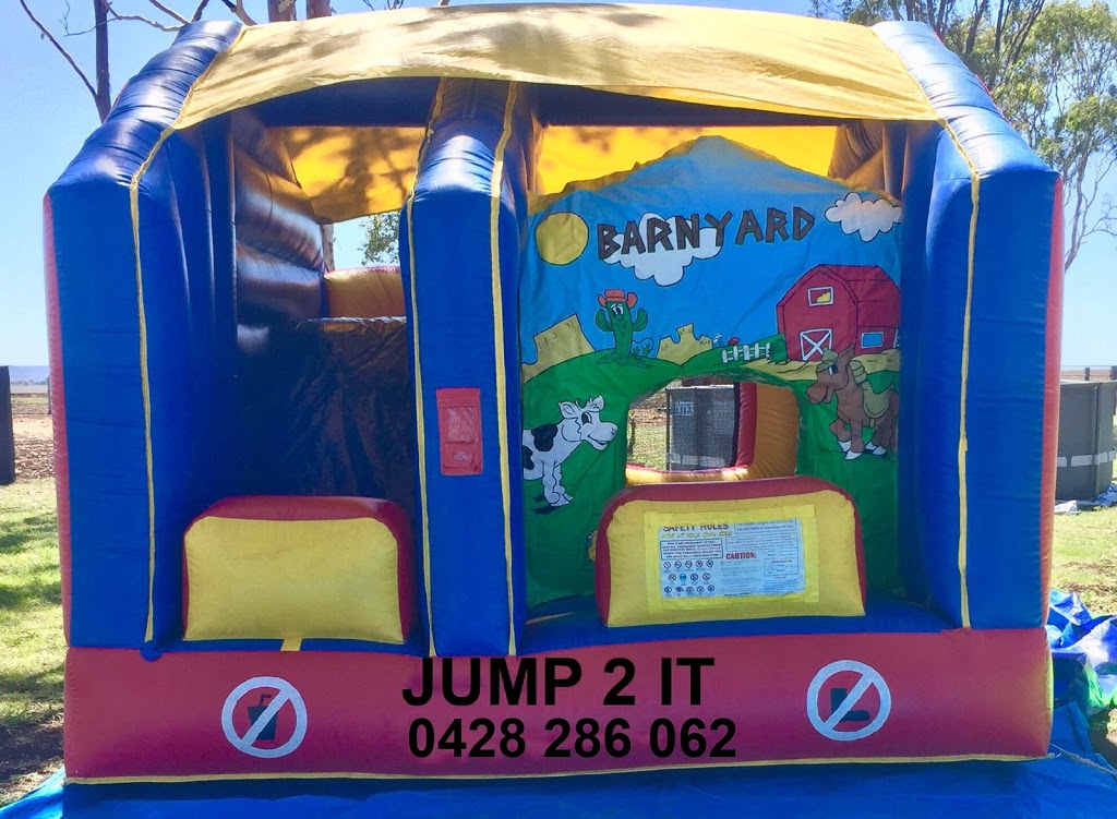 Jump2it - Jumping Castle Hire | food | 56 Rosenbergers Rd, Wyreema QLD 4352, Australia | 0428286062 OR +61 428 286 062