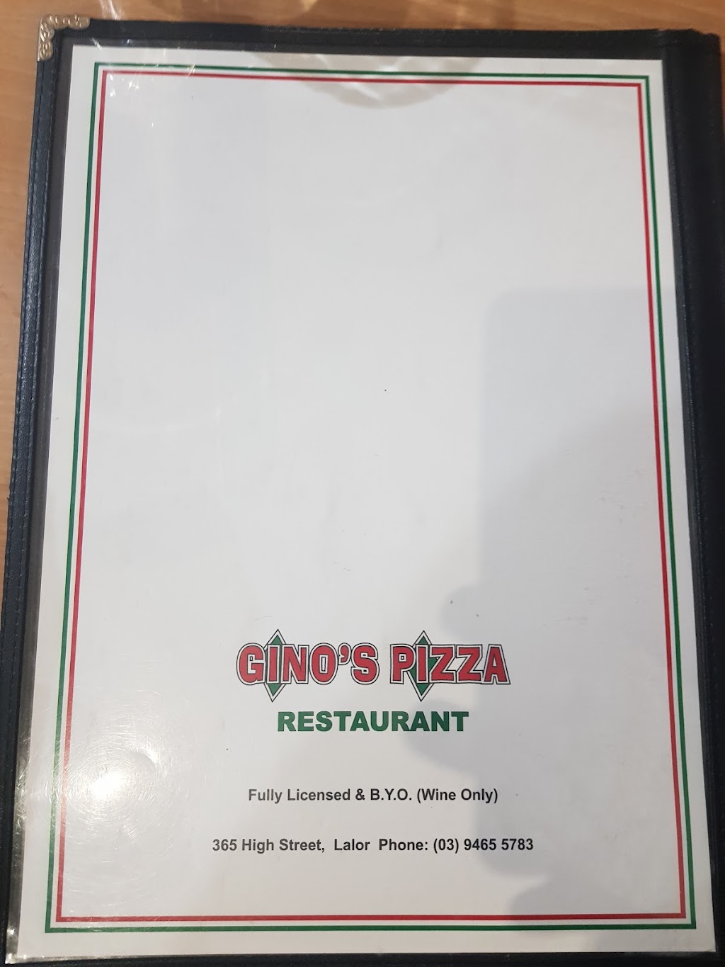 Ginos Pizza Restaurant | restaurant | 365 High St, Lalor VIC 3075, Australia | 0394655783 OR +61 3 9465 5783