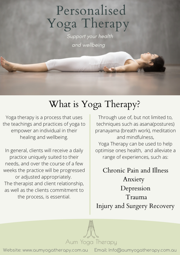 Aum Yoga Therapy | 1 Foreshore Bvd, Woolooware NSW 2230, Australia | Phone: 0421 566 170