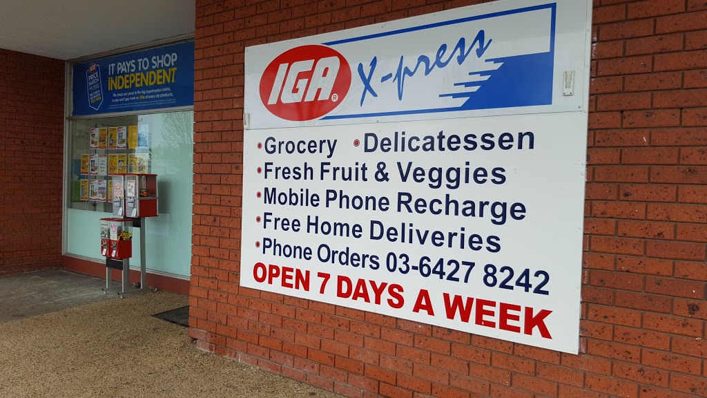 IGA Xpress East Devonport | store | 59 Wright St, East Devonport TAS 7310, Australia | 0364278242 OR +61 3 6427 8242