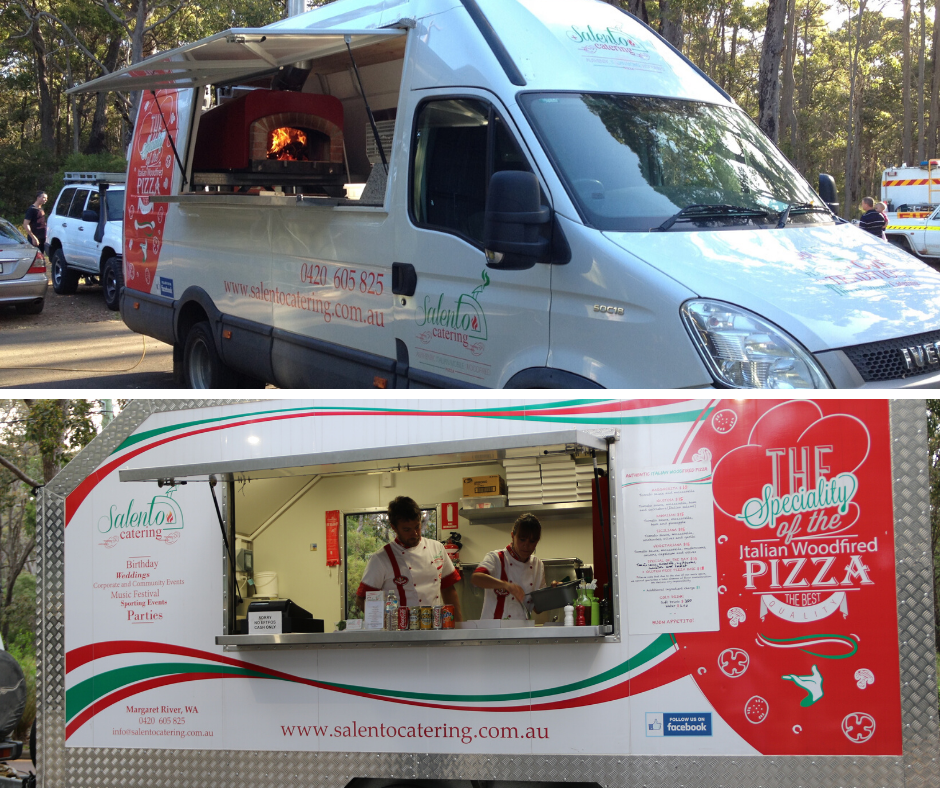 Salento Catering "Authentic italian Woodfired Pizza" | 73 Bussell Hwy, Margaret River WA 6285, Australia | Phone: 0420 605 825
