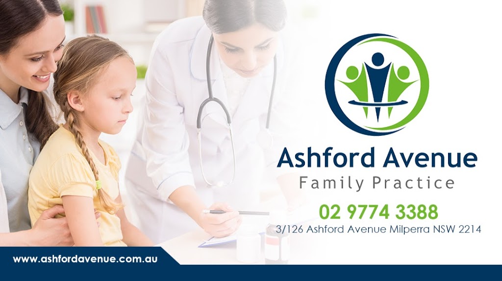 Ashford Avenue Family Practice | 3/126 Ashford Ave, Milperra NSW 2214, Australia | Phone: (02) 9774 3388