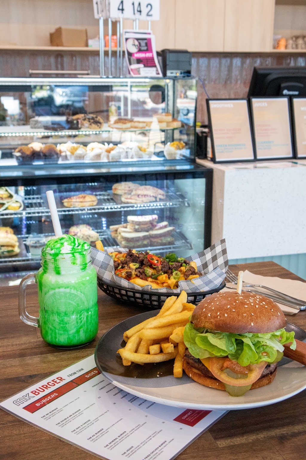 MK Burger | restaurant | 3B 1Waverley Rd, Coolbellup WA 6163, Australia | 0895445605 OR +61 8 9544 5605