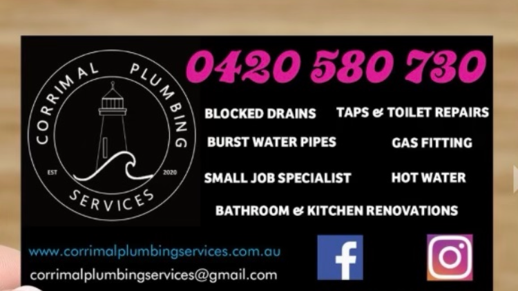 Corrimal Plumbing Services (56 Park Rd) Opening Hours