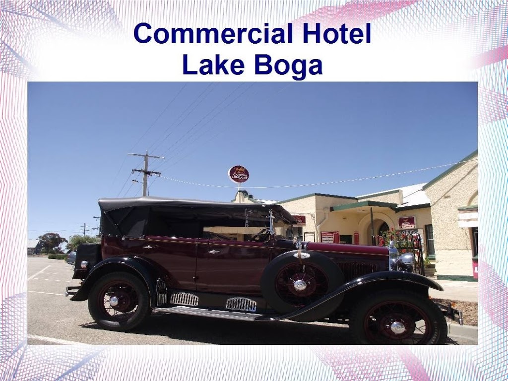 Commercial Hotel | lodging | 9 Marraboor St, Lake Boga VIC 3584, Australia | 0350372140 OR +61 3 5037 2140