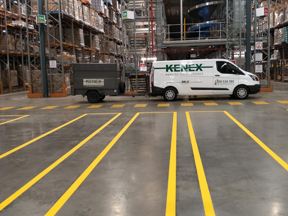 Kenex Stencils - Line Marking Services in Sydney | 148 Magowar Rd, Girraween NSW 2145, Australia | Phone: 1300 536 391