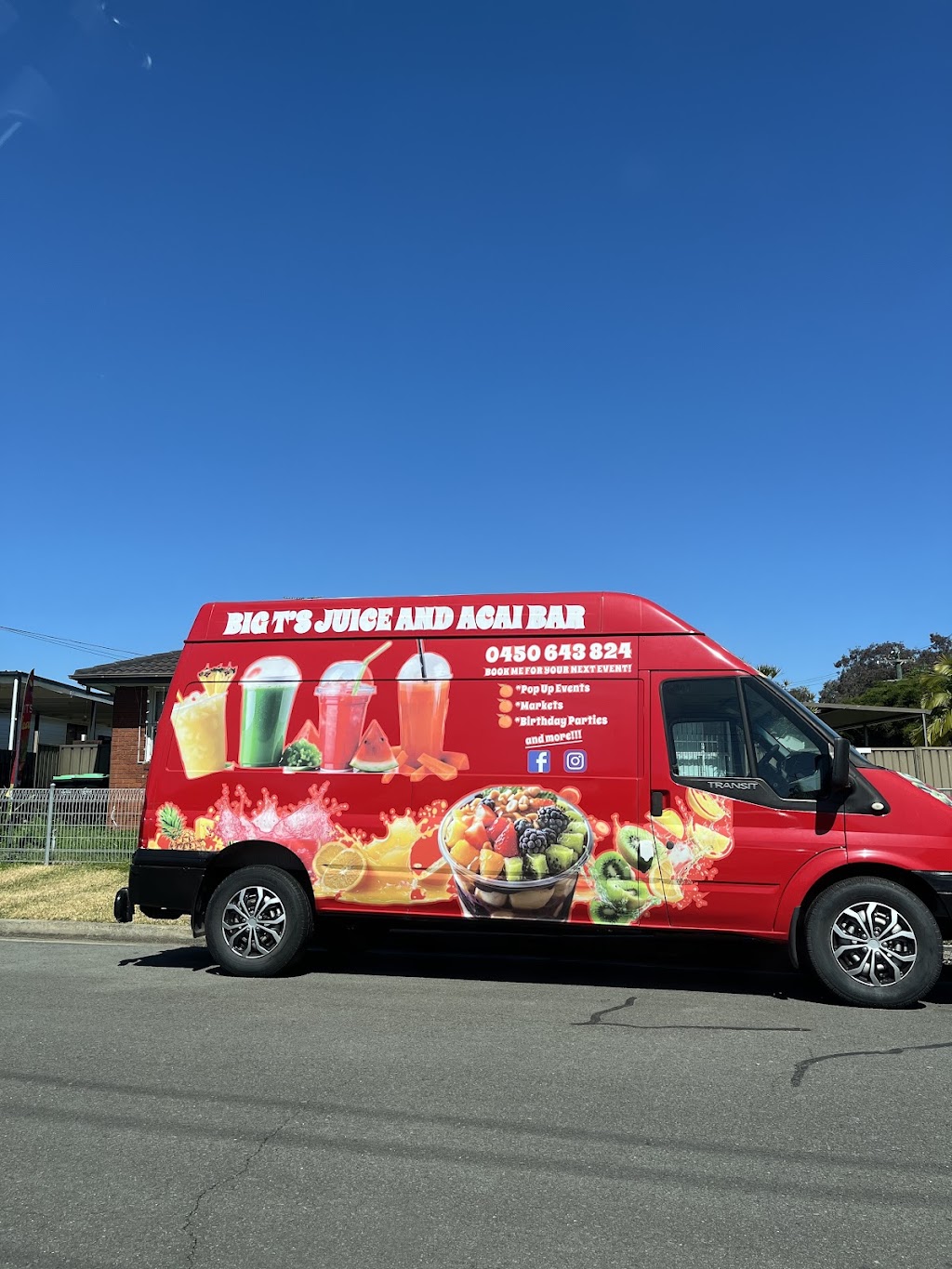 Big Ts Juice Bar | 2 Bartholomew Wy, Braemar NSW 2575, Australia | Phone: 0433 949 549