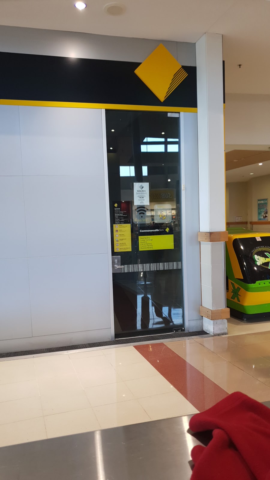 Commonwealth Bank Ipswich Branch (Riverlink Shopping Centre) Opening Hours