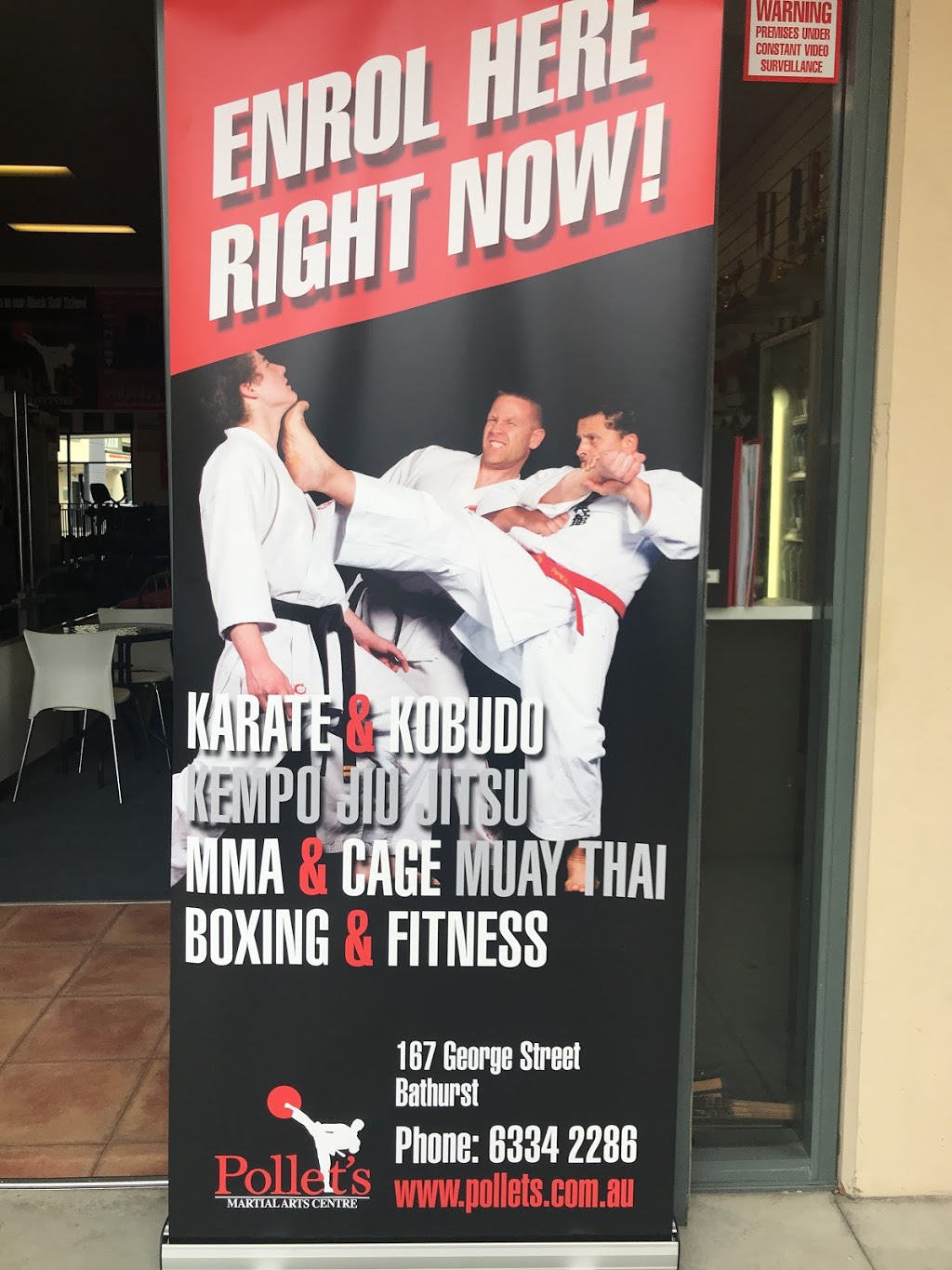 Pollets Martial Arts Centre | gym | 6/69 York Rd, Penrith NSW 2750, Australia | 0247316555 OR +61 2 4731 6555