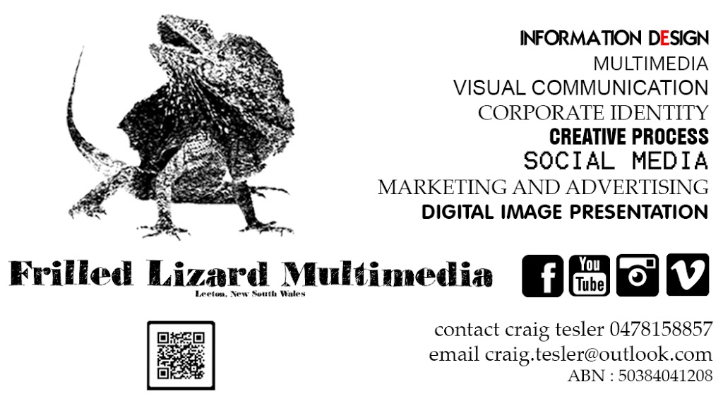 Frilled Lizard Multimedia |  | 8 Yate Rd, Leeton NSW 2705, Australia | 0478158857 OR +61 478 158 857