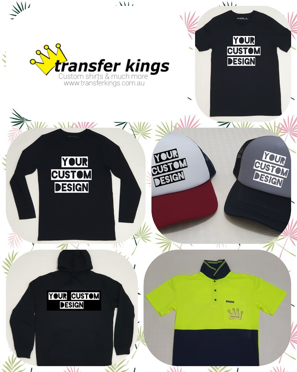 Transfer kings | clothing store | 19 Lachlan Dr, Wakerley QLD 4154, Australia | 0408602466 OR +61 408 602 466