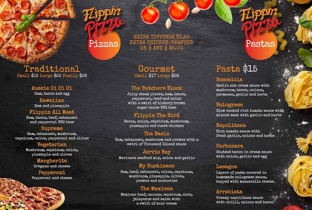 Flippin Pizza | meal takeaway | 122 Island Point Rd, St Georges Basin NSW 2540, Australia | 0244011717 OR +61 2 4401 1717