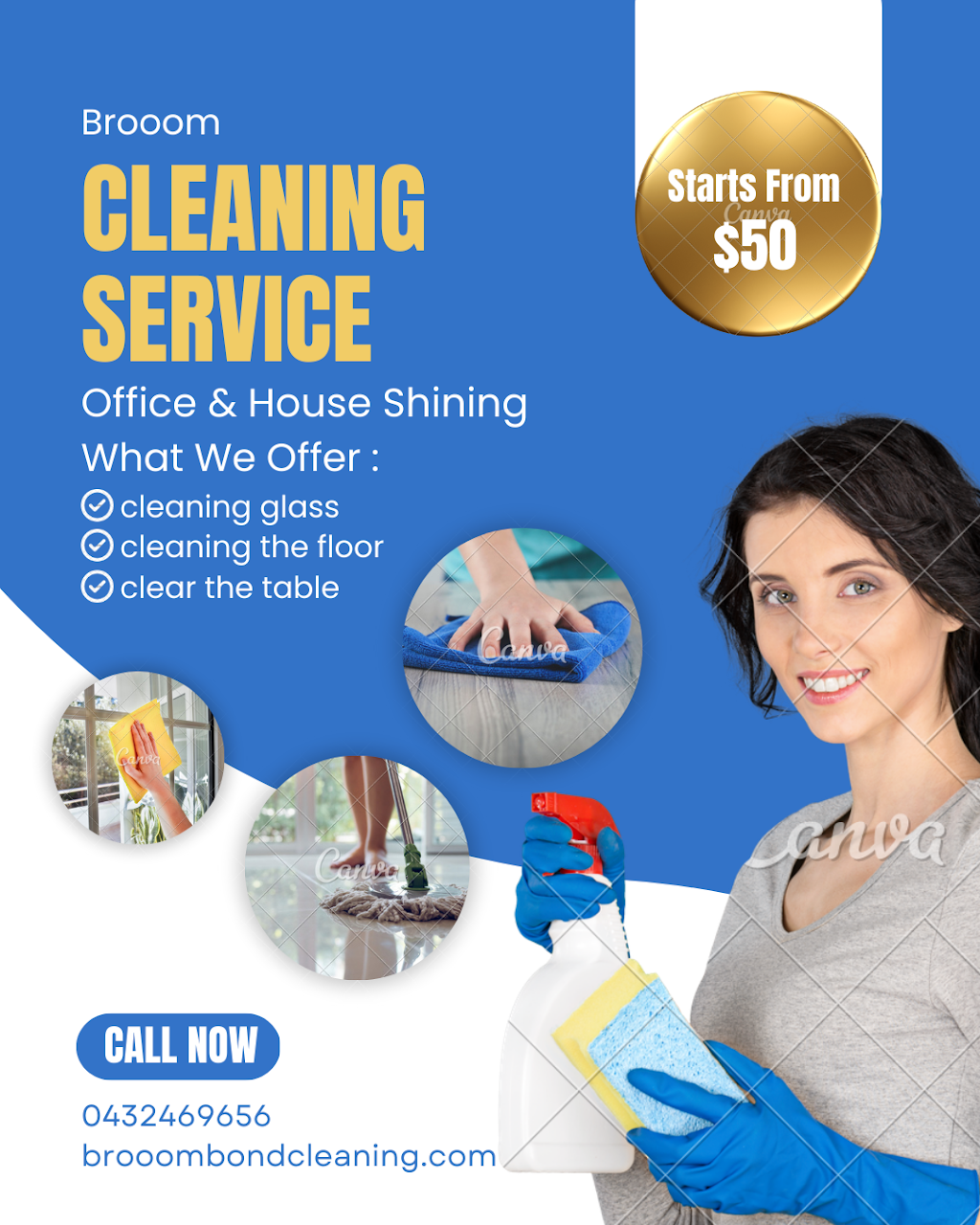 Brooom bond cleaning | 12 Rogers Dr, Gatton QLD 4343, Australia | Phone: 0474 975 647