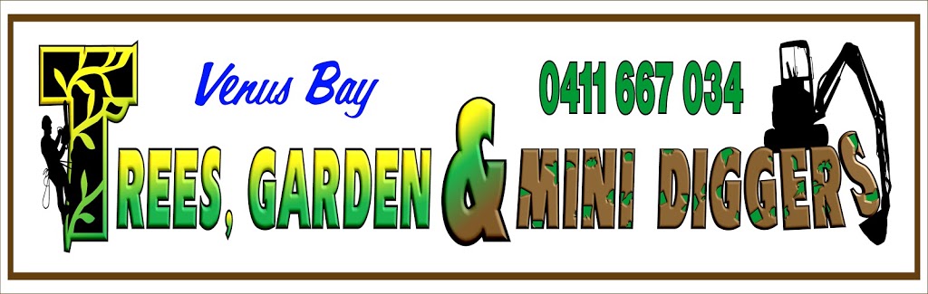 venus bay trees,garden and mini diggers | Saturn Parade, Venus Bay VIC 3956, Australia | Phone: 0411 667 034