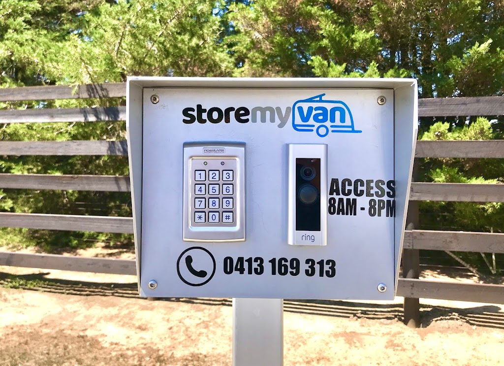 Store My Van Hobart | 404 Shark Point Rd, Penna TAS 7171, Australia | Phone: 0413 169 313