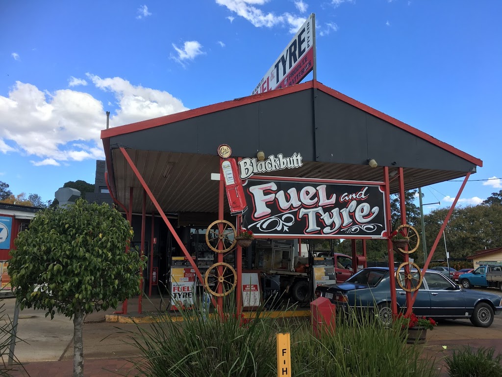 Blackbutt Fuel & Tyre | gas station | 61 Coulson St, Blackbutt QLD 4306, Australia | 0741630533 OR +61 7 4163 0533