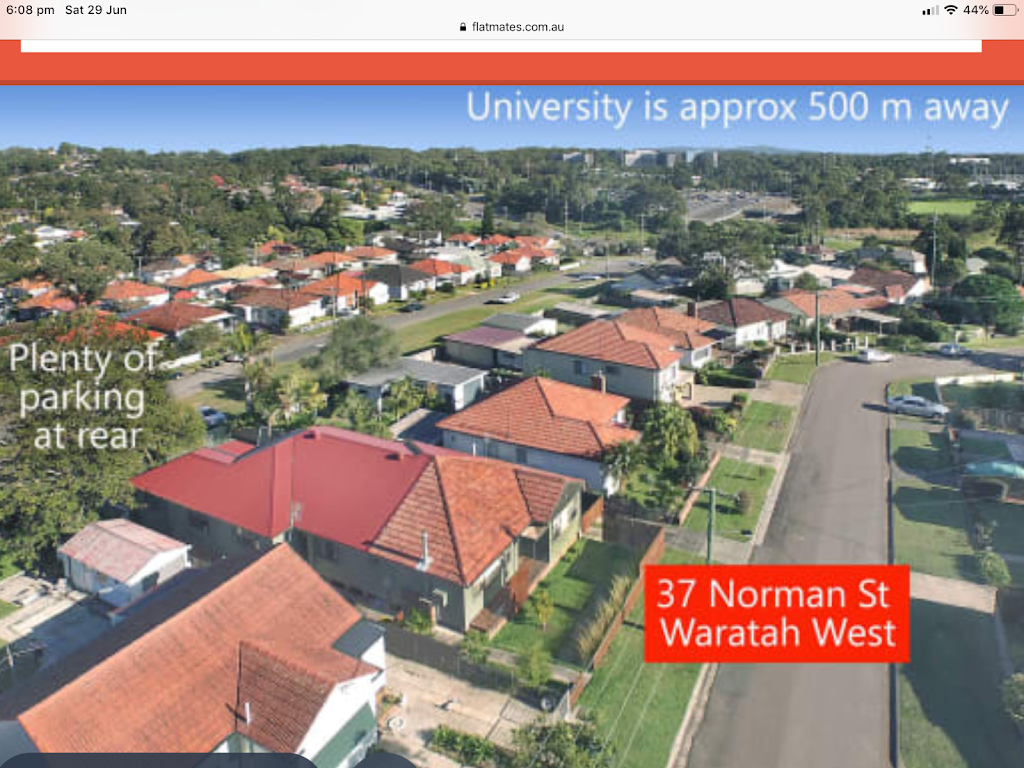 Newcastle UNI Living | 37 Norman Street, Waratah West NSW 2289, Australia | Phone: 0431 791 507