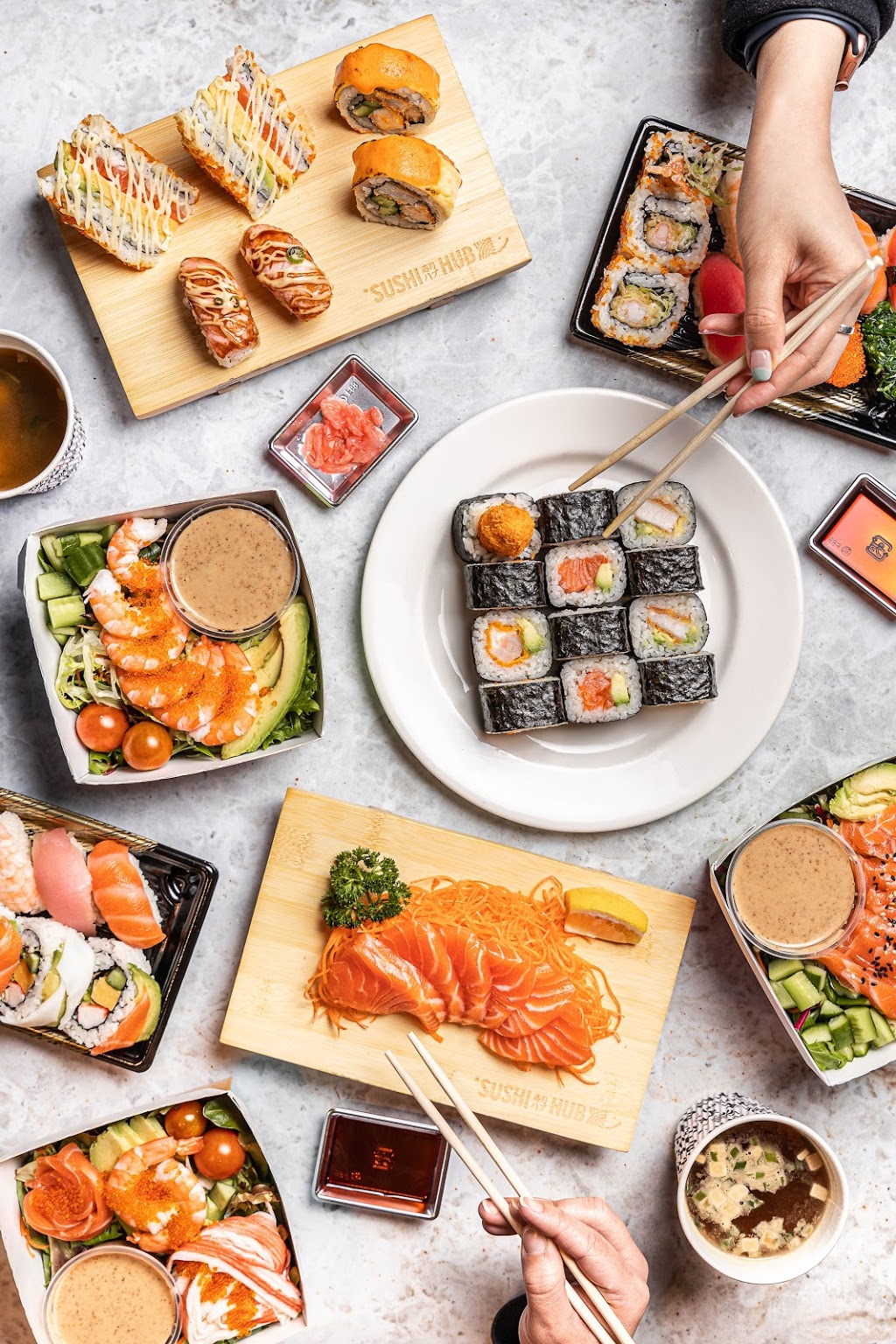 Sushi Hub Watergardens | meal takeaway | Shop 126, Watergardens Town Centre, 399 Melton Hwy, Taylors Lakes VIC 3038, Australia | 0370362518 OR +61 3 7036 2518