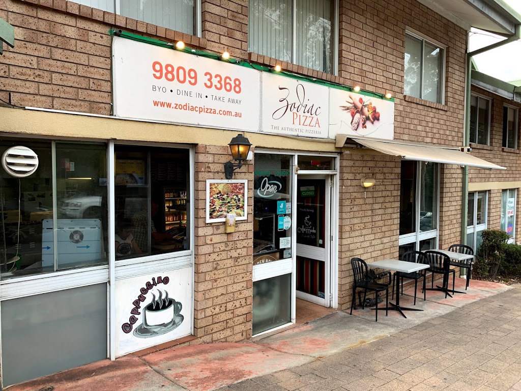Zodiac Pizza Bar | restaurant | 1/27 Bank St, Meadowbank NSW 2114, Australia | 0298093368 OR +61 2 9809 3368