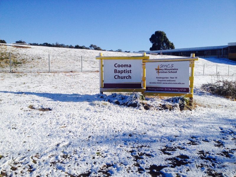Cooma Baptist Church | church | Mittagang Rd & Boona St, Cooma NSW 2630, Australia | 0264525524 OR +61 2 6452 5524
