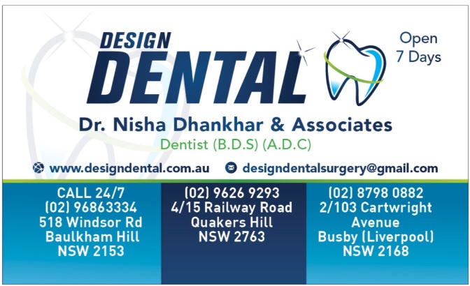 DESIGN DENTAL BAULKHAM HILLS | 518 Windsor Rd, Baulkham Hills NSW 2153, Australia | Phone: 02 9686 3334