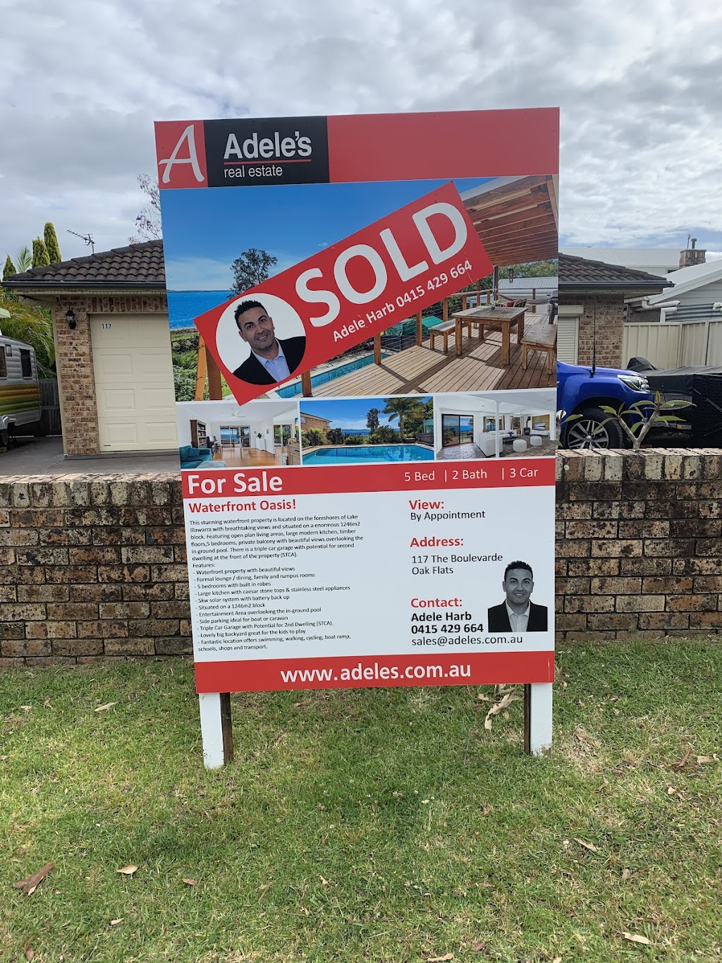 Adeles Real Estate | 94 The Promontory Dr, Shell Cove NSW 2529, Australia | Phone: 0415 429 664