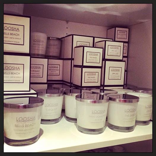 LOOSHA Candles | home goods store | 1354 Horseshoe Bend Rd, Torquay VIC 3228, Australia | 0408315317 OR +61 408 315 317