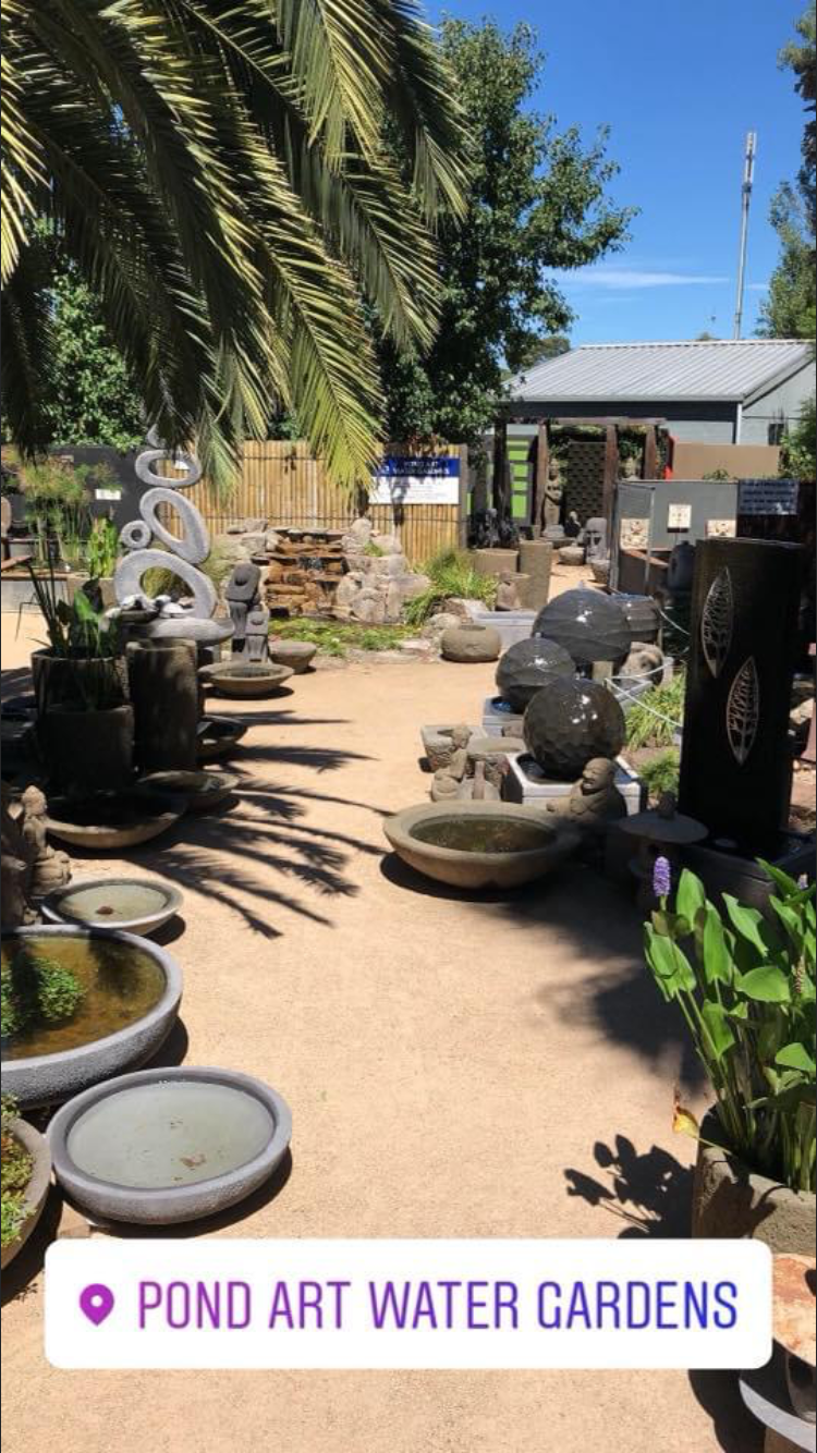 Pond Art Water Gardens | 1575 Burke Rd, Kew East VIC 3102, Australia | Phone: (03) 9857 0555