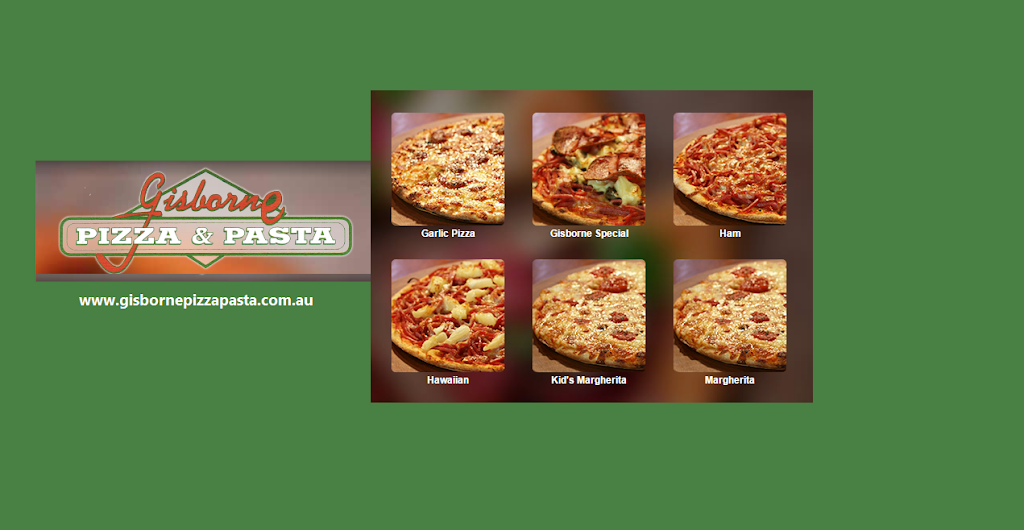 Gisborne Pizza & Pasta | meal delivery | 24C Aitken St, Gisborne VIC 3437, Australia | 0354284666 OR +61 3 5428 4666