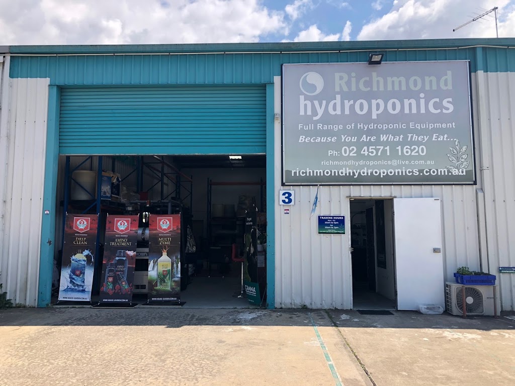 Richmond Hydroponics | 3/84 Bells Line of Rd, North Richmond NSW 2754, Australia | Phone: (02) 4571 1620