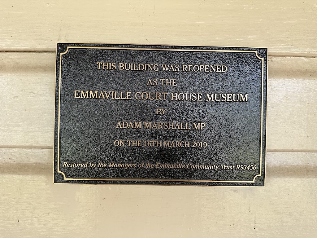 Emmaville Courthouse Museum | 45 Glen Innes Rd, Emmaville NSW 2371, Australia | Phone: 0447 127 823
