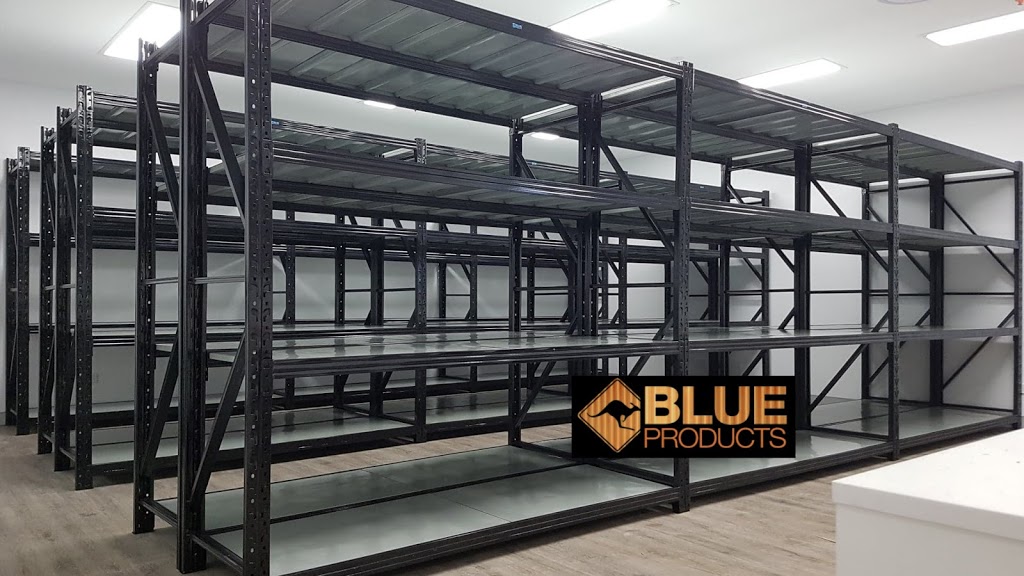Blue Products Garage and Warehouse Shelving | 40 Navelina Ct, Dundowran QLD 4655, Australia | Phone: 0404 101 055