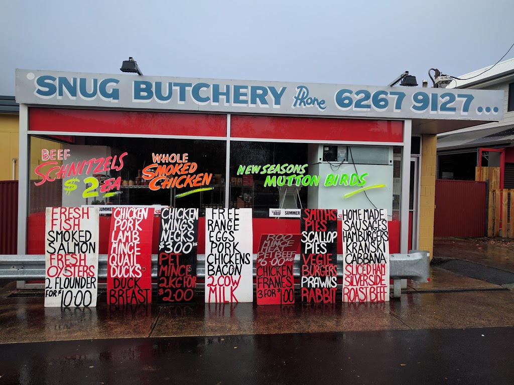 Snug Butchery | store | 2203 Channel Hwy, Snug TAS 7054, Australia | 0362679127 OR +61 3 6267 9127