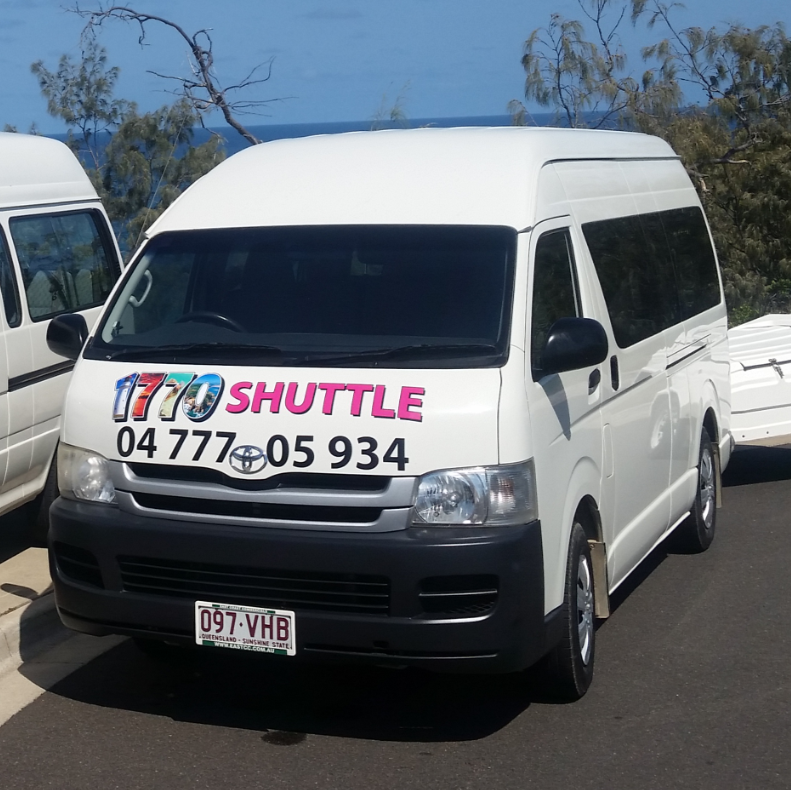 1770 Shuttle & Tours | travel agency | 273 Bicentennial Dr, Agnes Water QLD 4677, Australia | 0477705934 OR +61 477 705 934