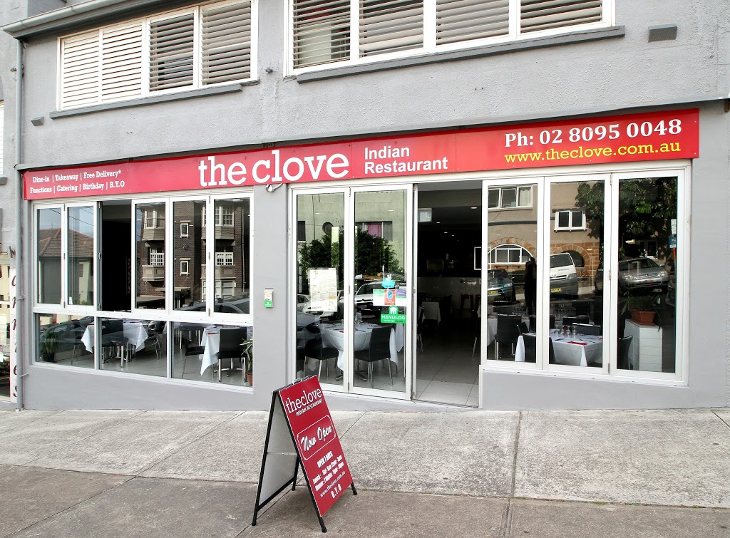 The Clove Indian Restaurant | meal takeaway | 100-102 Beach St, Coogee NSW 2034, Australia | 0280950048 OR +61 2 8095 0048