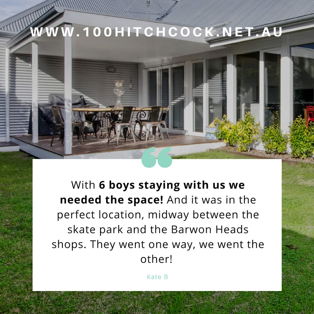 100 Hitchcock- Accommodation Barwon Heads | lodging | 100 Hitchcock Ave, Barwon Heads VIC 3227, Australia | 0395331392 OR +61 3 9533 1392