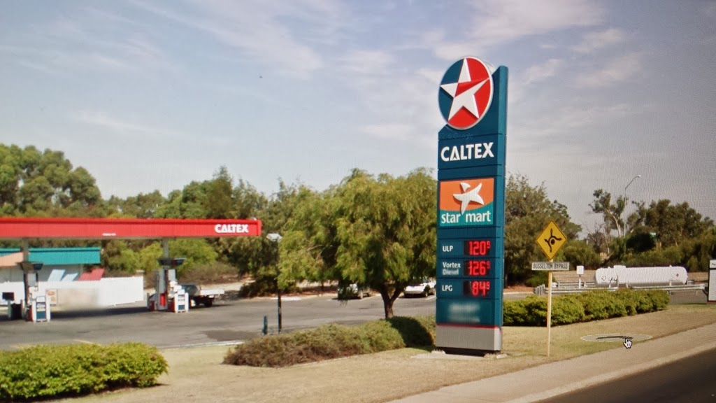 Caltex | gas station | Busselton By-Pass Cnr, Strelly St, Busselton WA 6280, Australia | 0897523563 OR +61 8 9752 3563