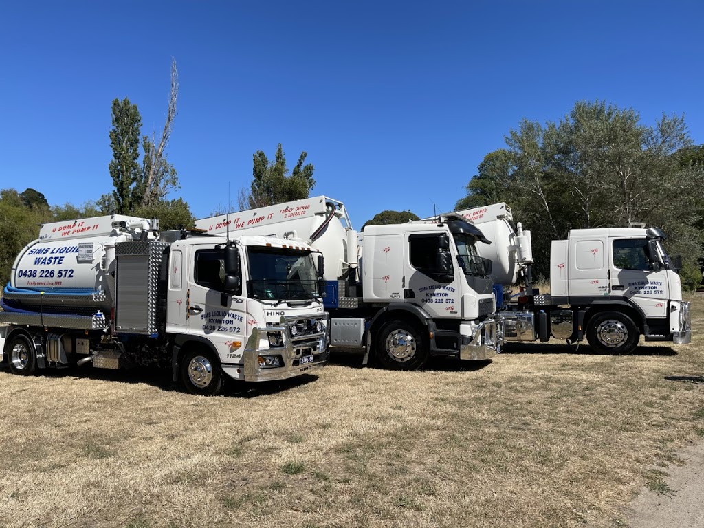 Sims Liquid Waste | 685 Lauriston Rd, Kyneton VIC 3444, Australia | Phone: 0438 226 572