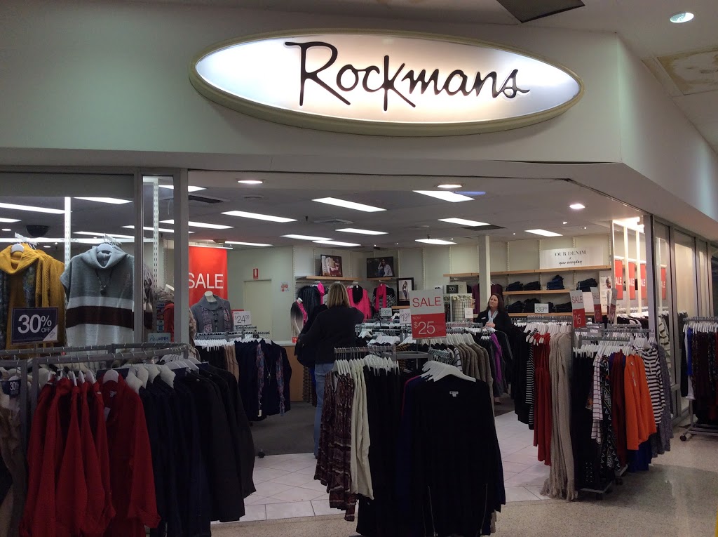 Rockmans | Shop 6, Lithgow Valley Shopping Centre Corner Lithgow &, Bent St, Lithgow NSW 2790, Australia | Phone: (02) 6352 2439